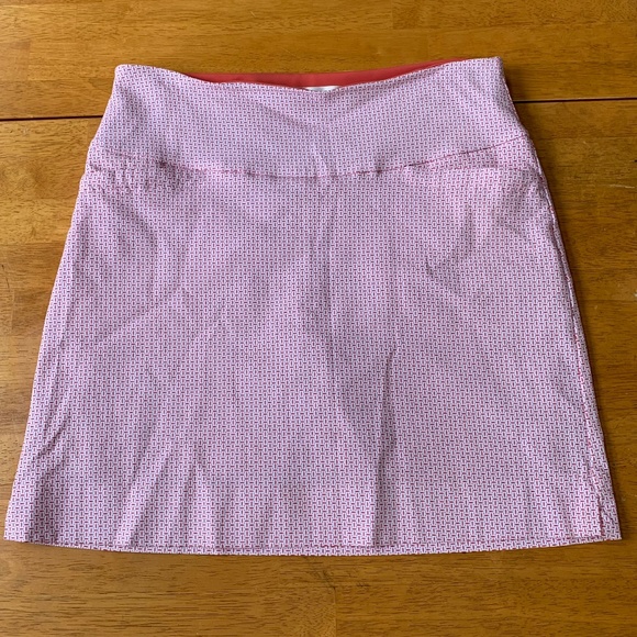 S.C. & Co. Swing Control Pink Masters Skort sport tennis golf pockets, Size M - Picture 10 of 10